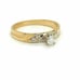 VINTAGE 14K YELLOW GOLD DIAMOND RING