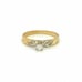 VINTAGE 14K YELLOW GOLD DIAMOND RING