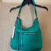 NWT Aimee Kestenberg Good Times Expandable Hobo - Earth Green Bubble Lamb
