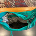 NWT Aimee Kestenberg Good Times Expandable Hobo - Earth Green Bubble Lamb