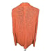FREE PEOPLE Burnt Orange Cardigan Sweater Fuzzy Open Knit Pumpkin Spice Fall (S)