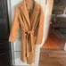 Women’s Tan Pea Coat