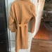Women’s Tan Pea Coat