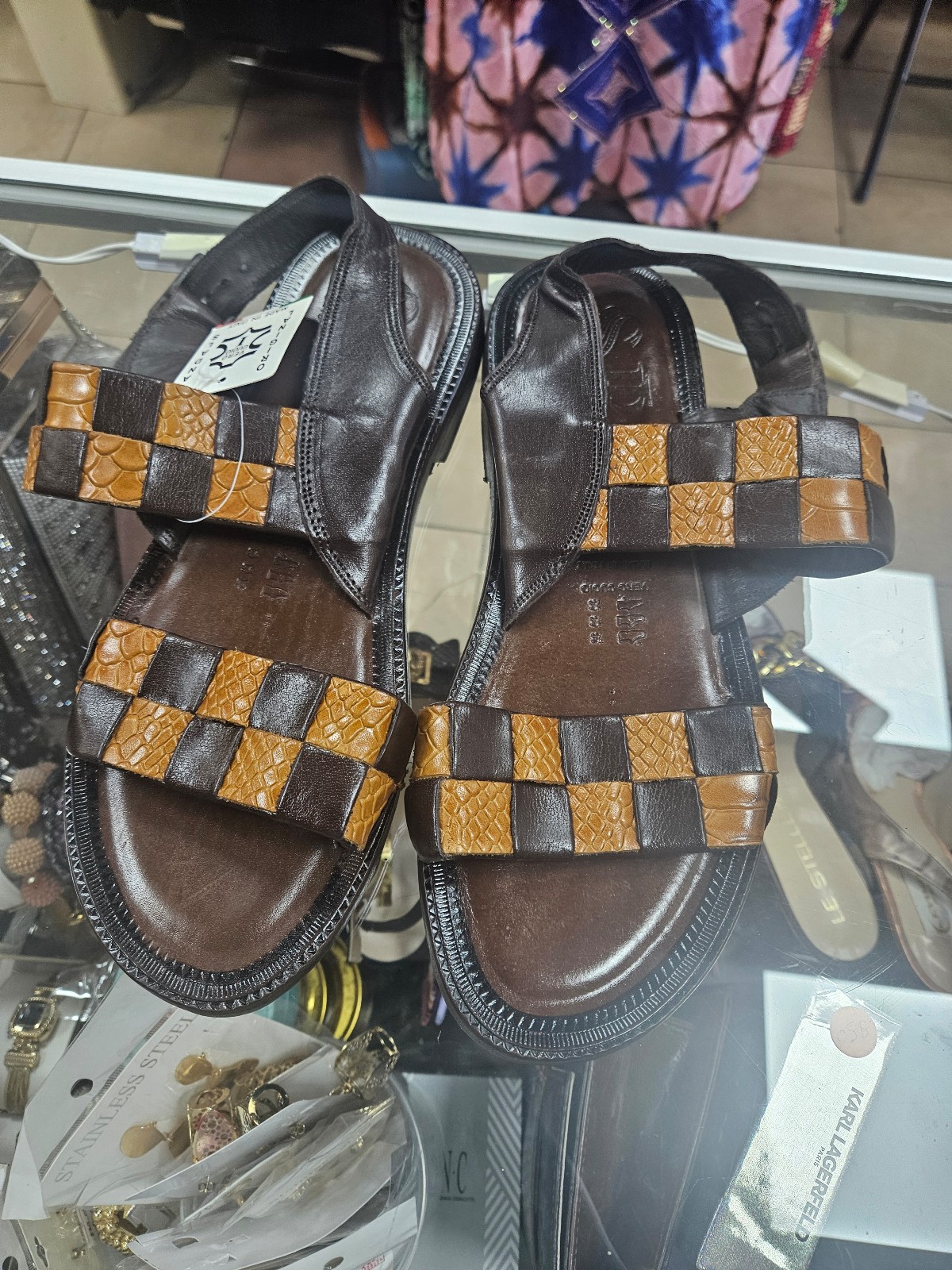 Vero cuoio Italian sandals