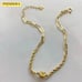 18k Yellow Gold Paperclip Chain Bracelet, Yellow Gold Chain Bracelet Au750
