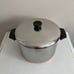 Revere Ware Vintage 1801 Copper Bottom 6 Quart Stock Pot W Lid Clinton ILL USA