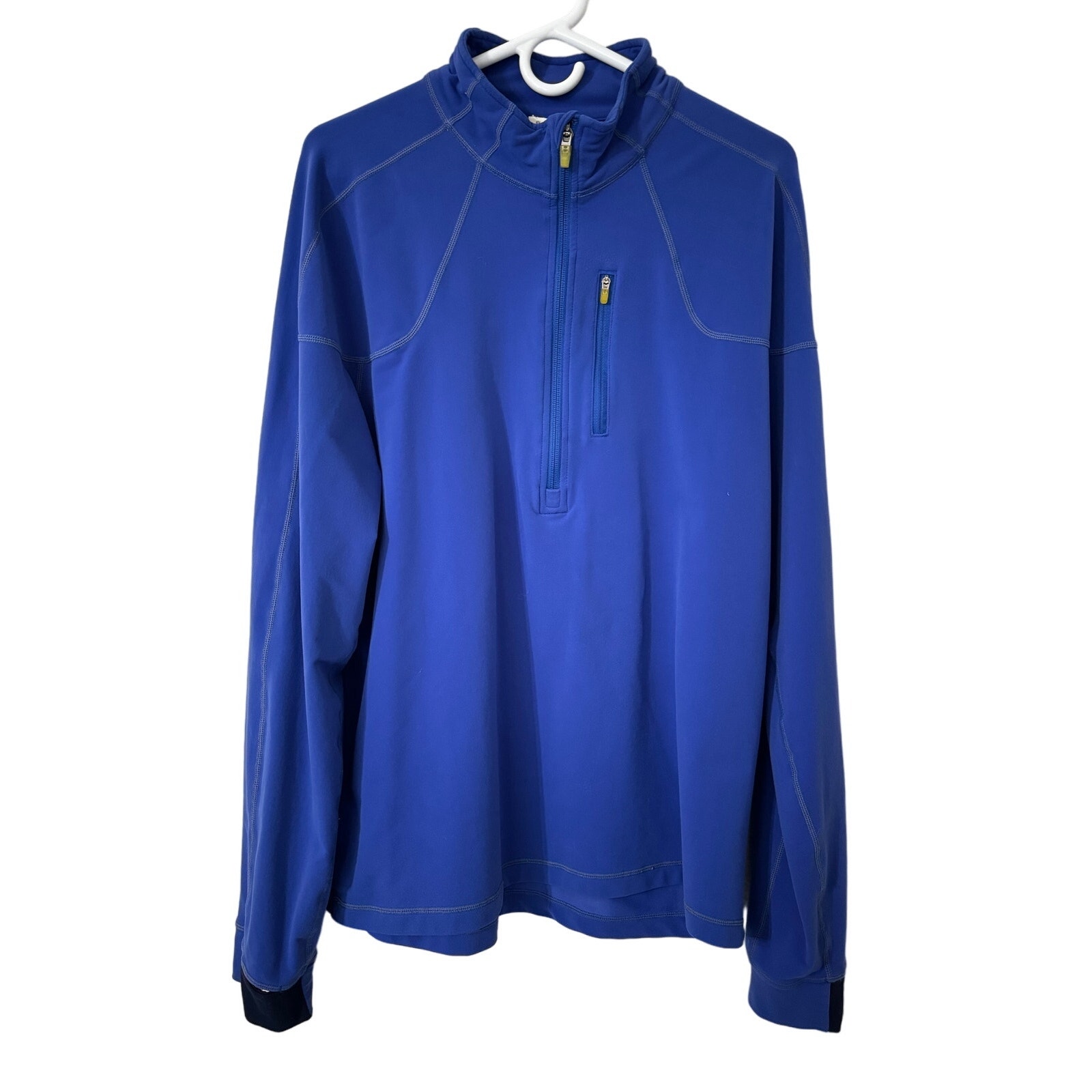 Lululemon Blue 1/4 Zip Men's Pullover Size XL
