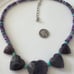 Desert Rose Trading Sterling and Gemstone Necklace