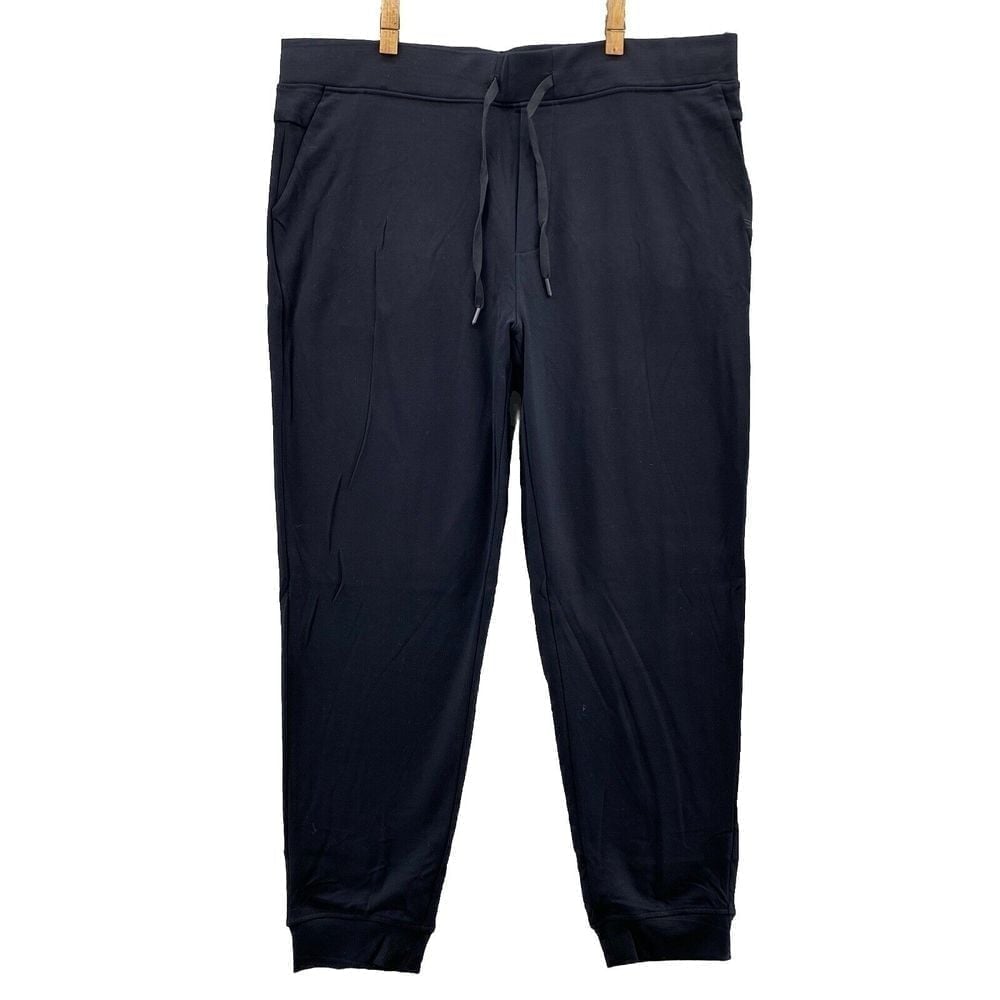 Cozy Earth Bamboo Jogger Women XXL Black Loungewear Yoga Athleisure Travel Sweat