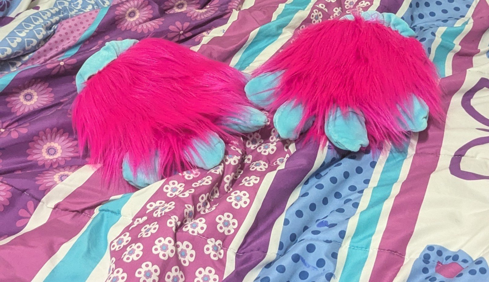 Pink Fursuit Hand Claws Price Drop!