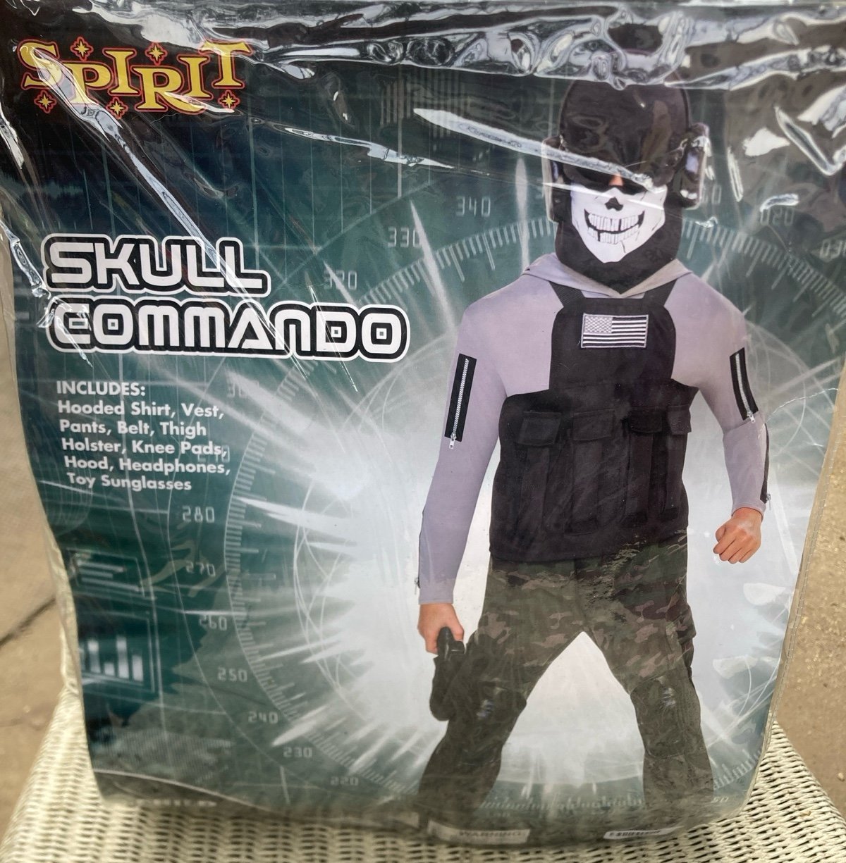 Skull Commando child Costume
