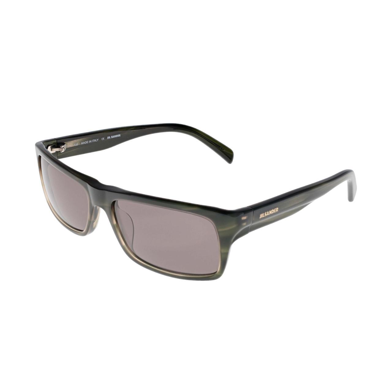 Jil Sander Women's Green and Grey Sunglasses - JS663S