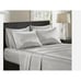 Madison Park Essentials Polyester Satin 4 Piece Sheet Set grey