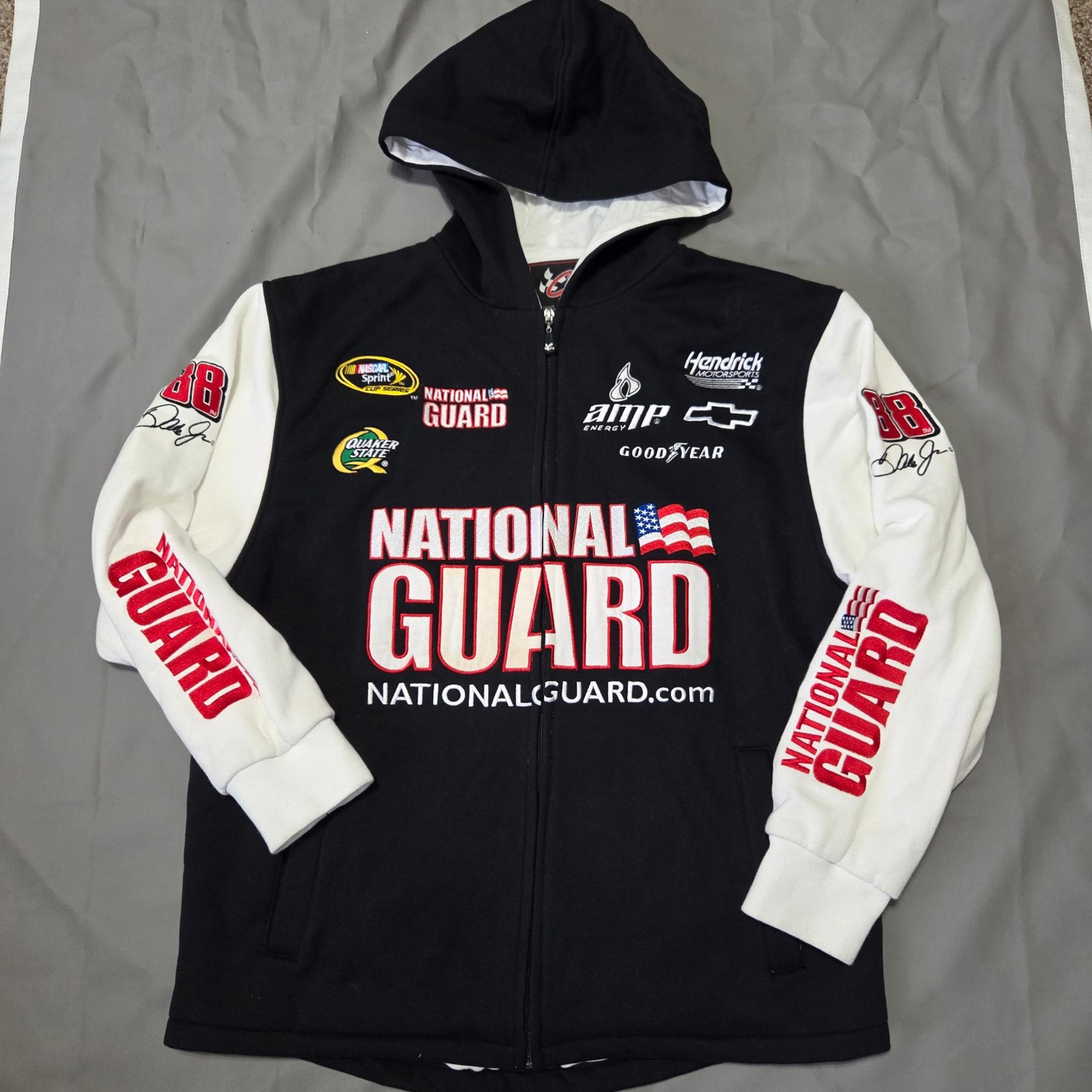 NASCAR Jacket Dale Earnhardt JR National Guard Chase Authentics AMP Energy L