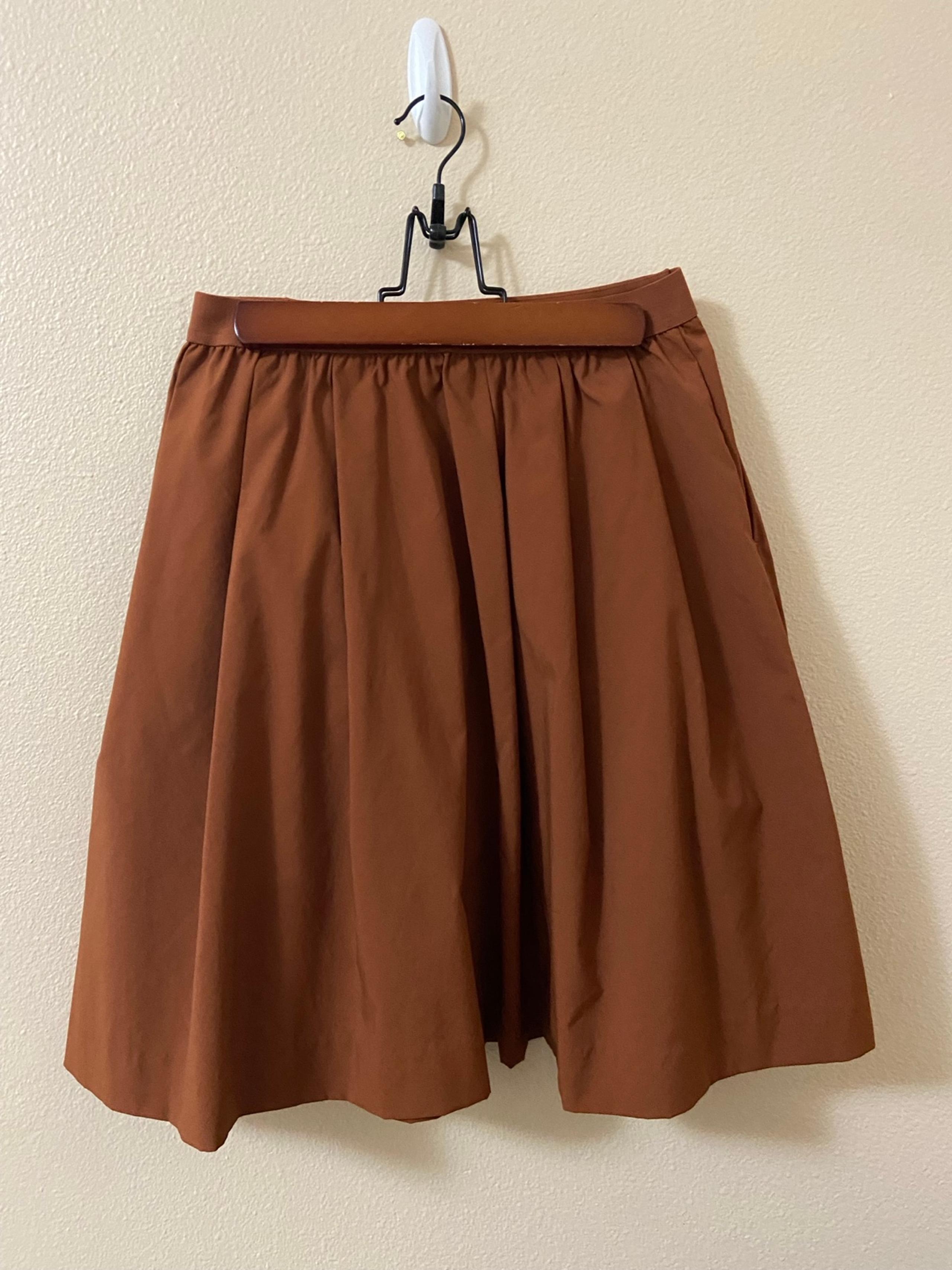 Uniqlo Pleated A-Line Skirt