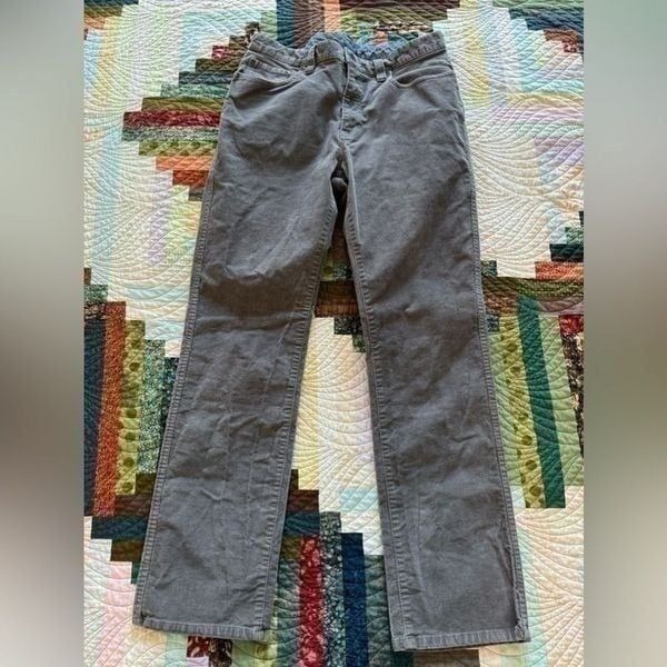 NWOT LL Bean gray corduroy pants 32/30