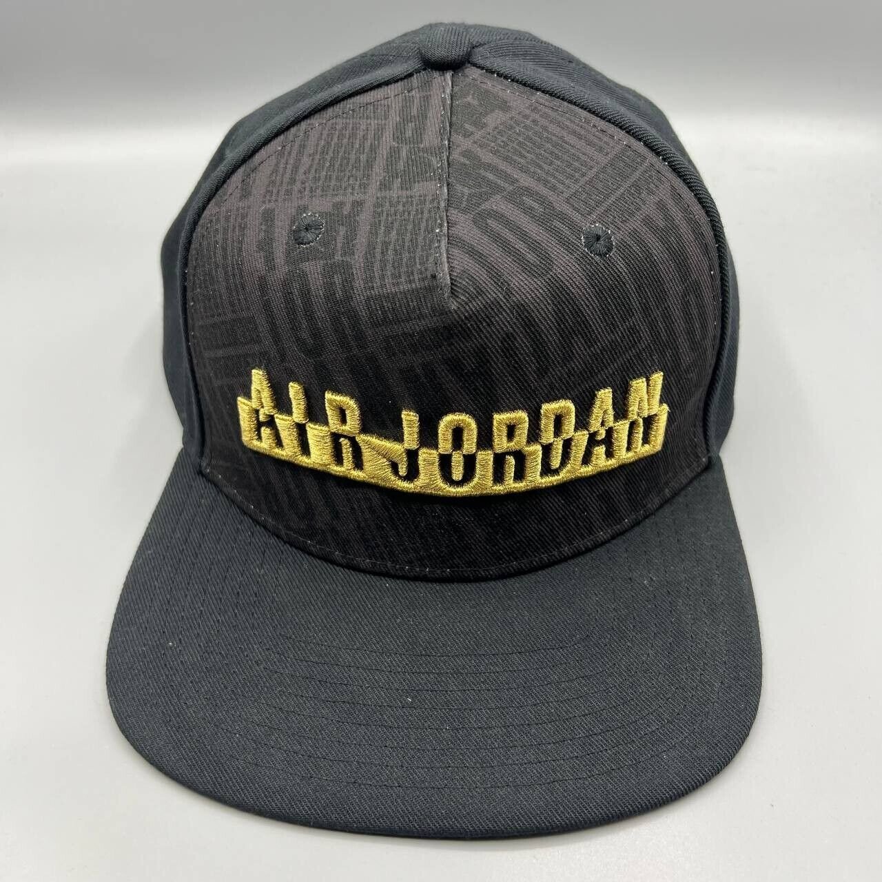 Air Jordan Hat Men Black Embroidered Jumpman Snap Back Cap