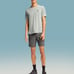 On Men's Performance Hybrid Short Shadow Size XL running shorts