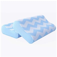 2-Pack Contour Memory Foam Pillow, Side