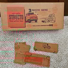Structo Army Transport Toy (Box Only)