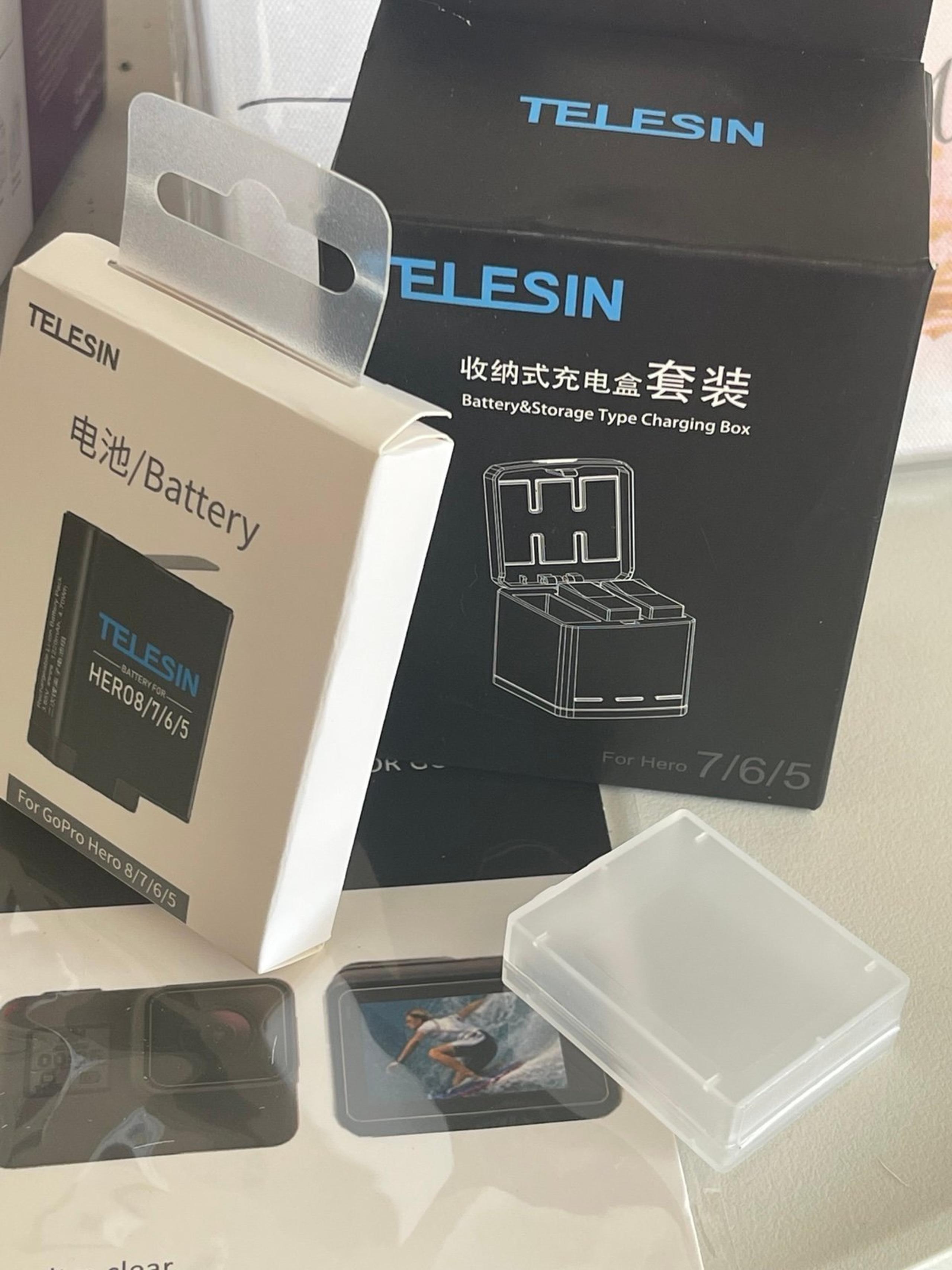2-pack Batteries for GoPro Hero 5/6/7