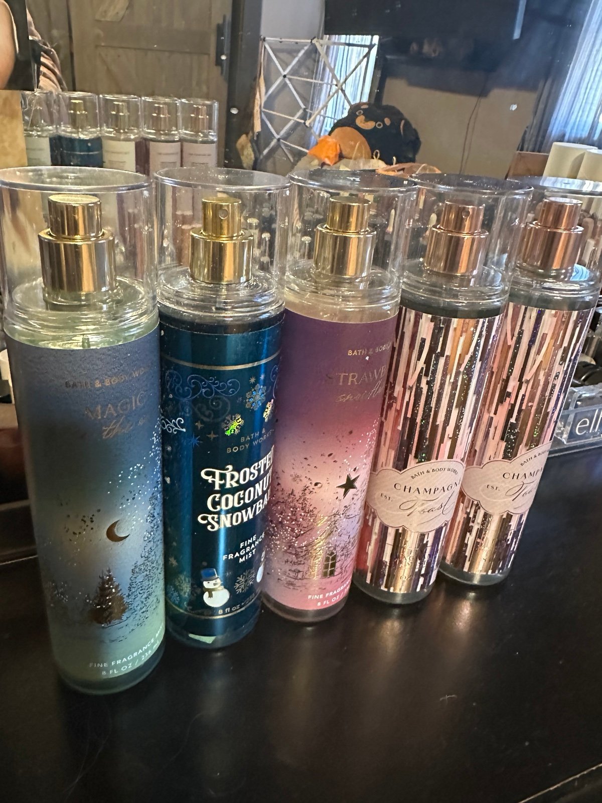 Bath and body works mists