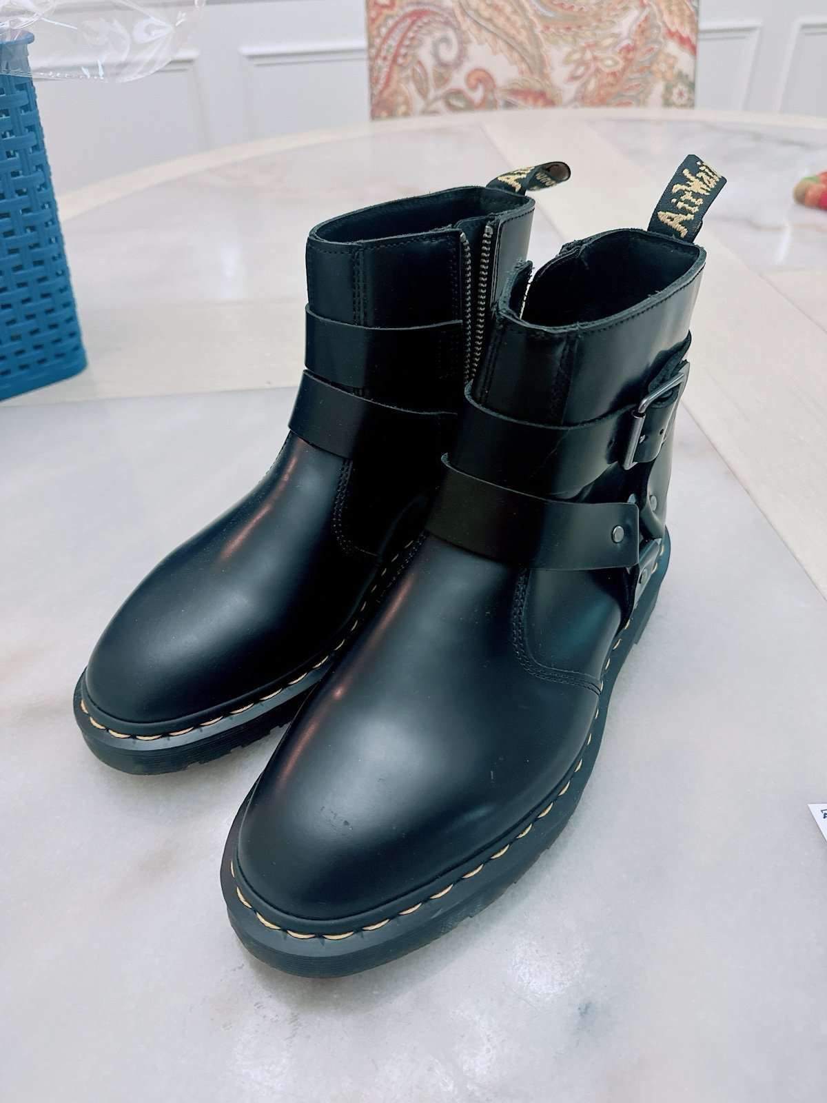 Dr.Martens JAIMES LEATHER HARNESS CHELSEA BOOTS/NEW