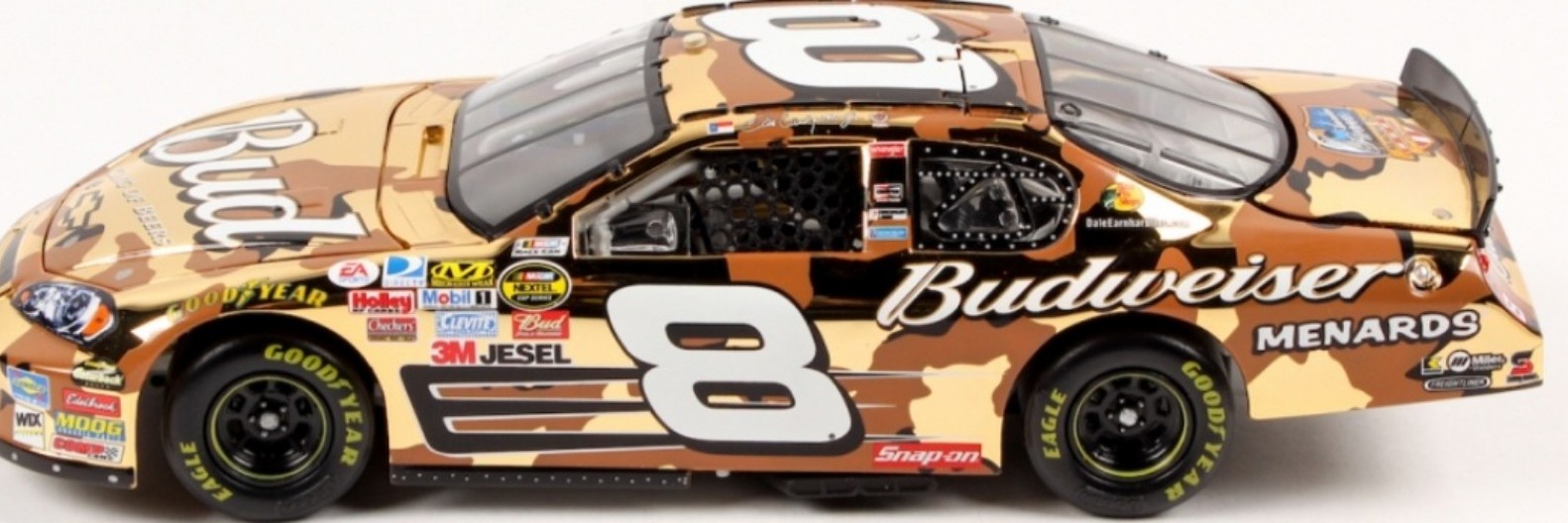 Dale Earnhardt Jr. #8 Budweiser Camo 2007 Chevrolet Monte Caro SS 1:24 LE Diecas