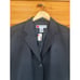 NWT LL Bean Size 18 R Black Blazer 3 Button Women’s Jacket Pockets Office