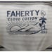 Faherty Cloud Cotton, Short Sleeve Collared polo , NAVY white Striped Sz XL