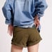 Oneteaspoon womens dark khaki cadet bandits low waist shorts size 27