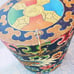 decretive Antique Chinese dragon Hat box- Grain Bin