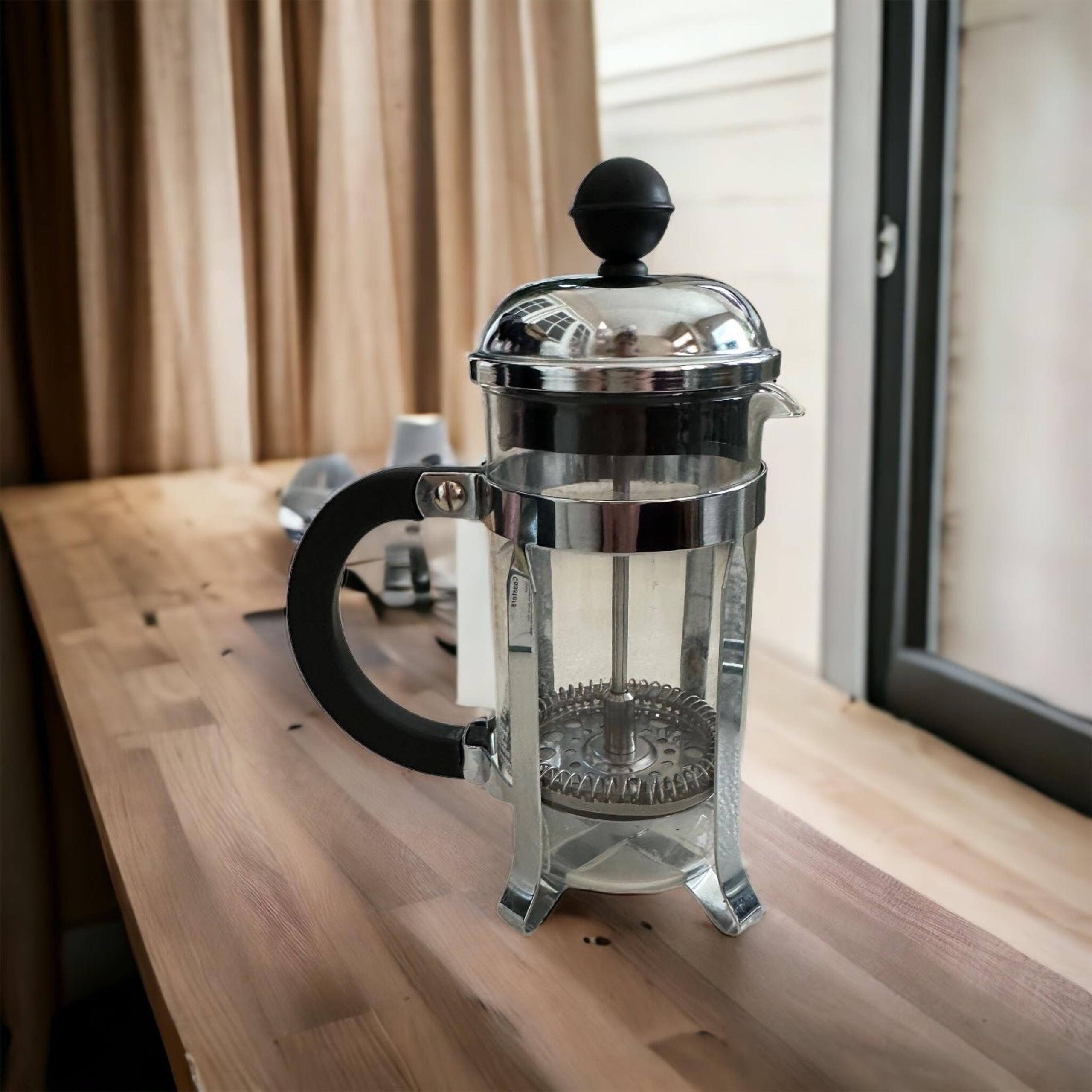 Vintage French Press BODUM French Press Stainless Steel Coffee Pot Coffee Maker