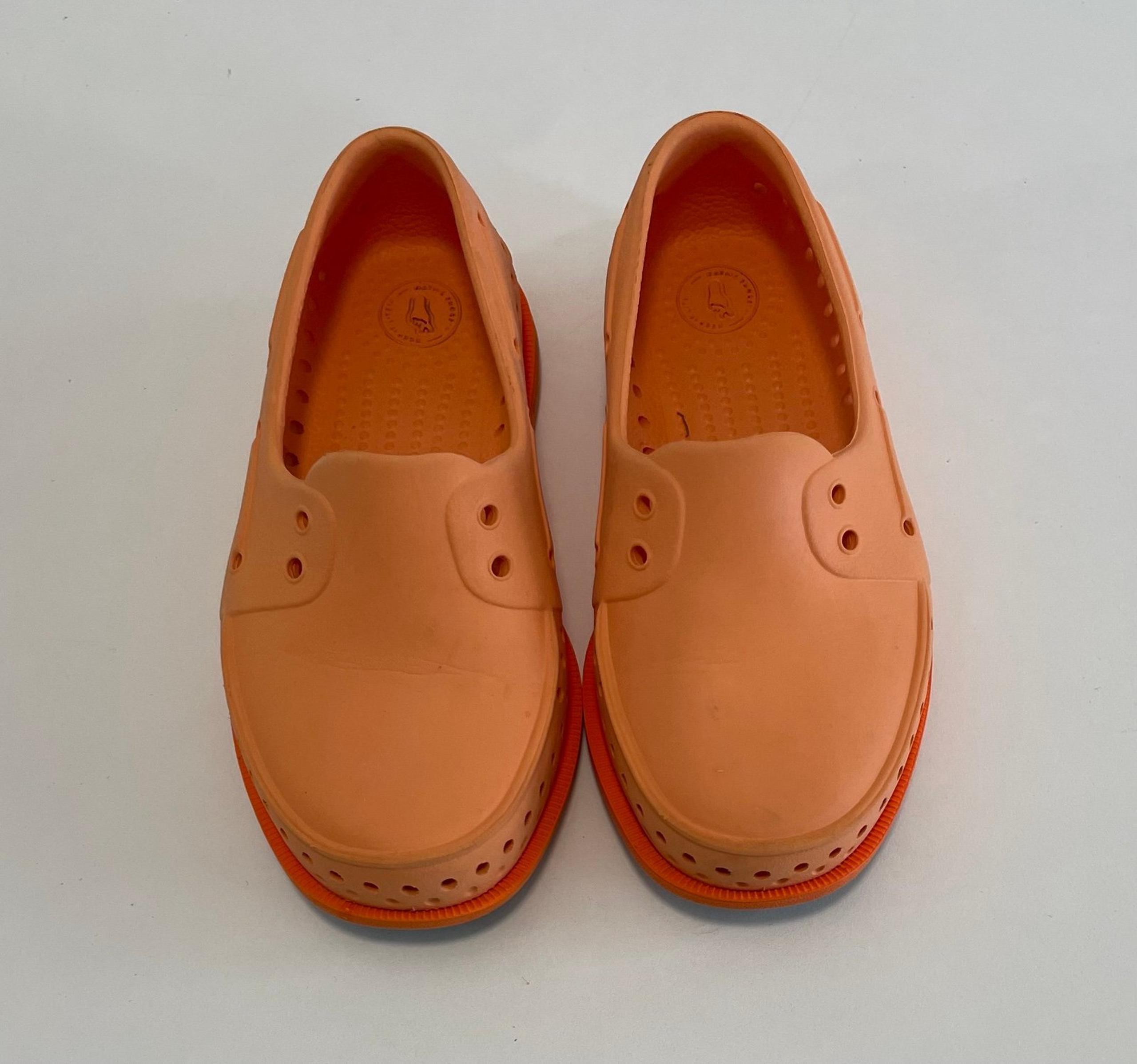 Native Shoes Toddler Kids Size C10 Orange