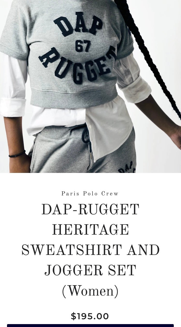 2 pc Dap rugged Paris polo large