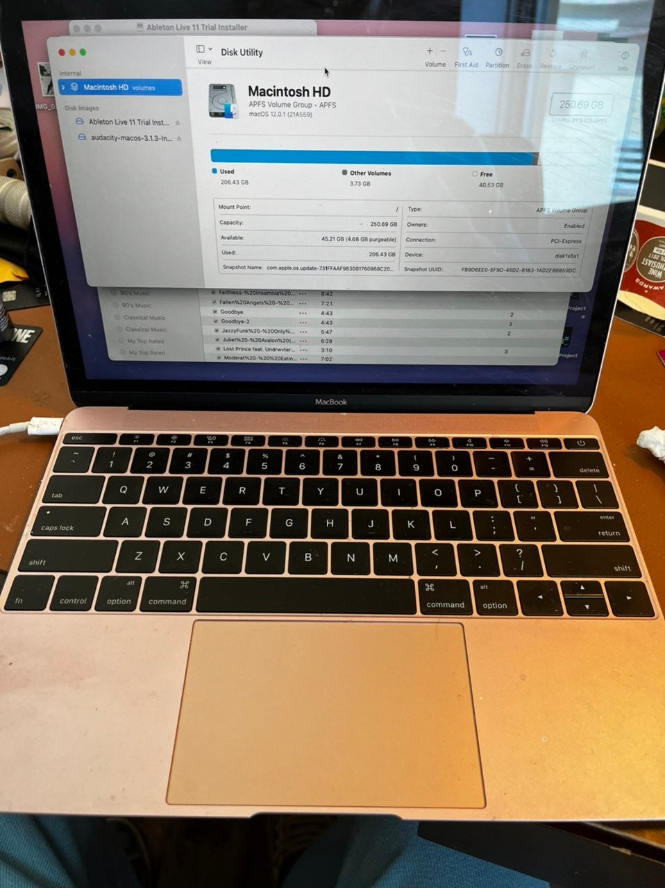 Apple MacBook 2015 rose gold