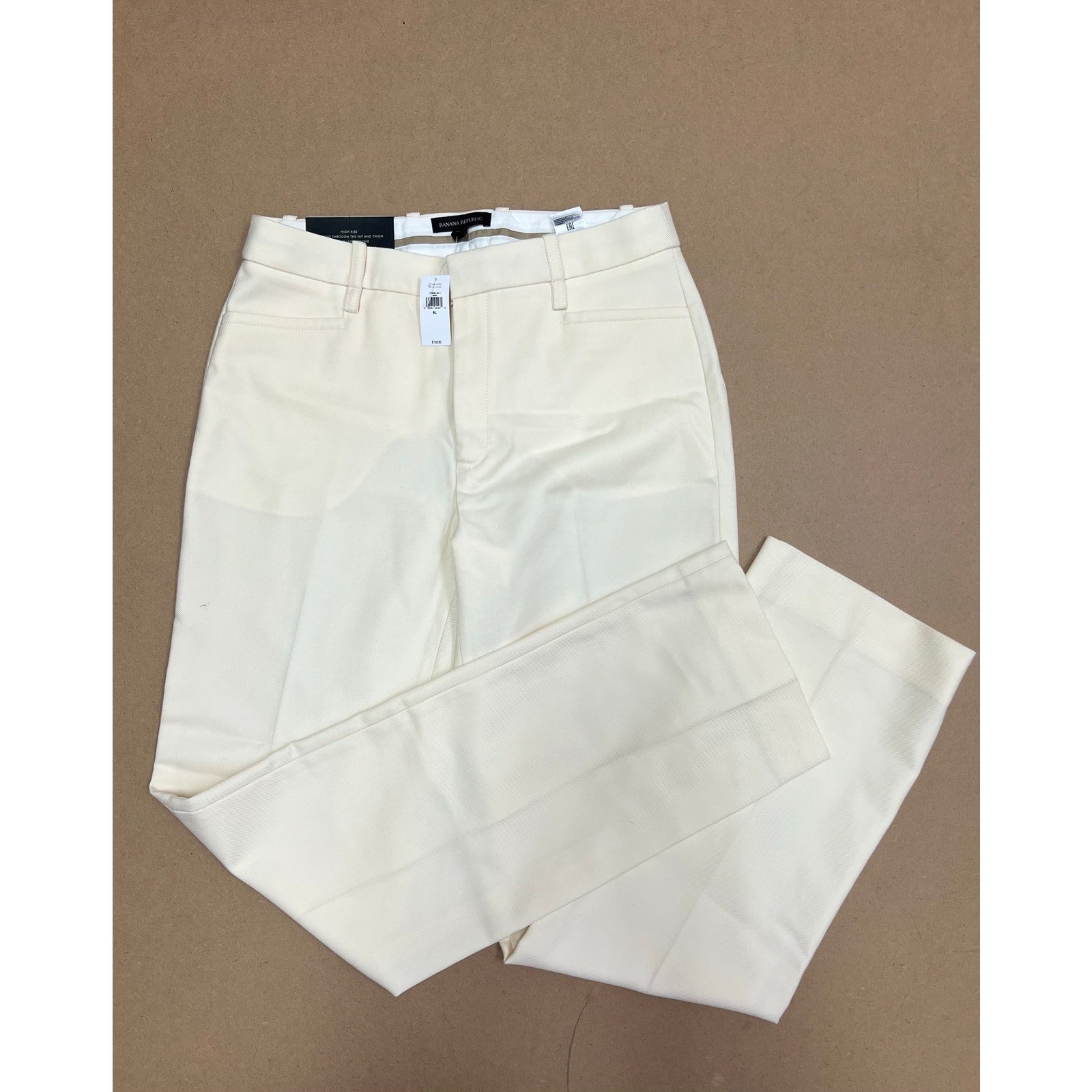 Banana Republic Ivory/Cream Wool Pants Size 8L
