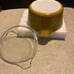 Pyrex Golden Square 474 casserole dish with lid