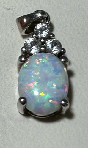 White opal Pendant
