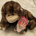 VTG Folkmanis Monkey Furry Folk Full Body 10 Hand Puppet Plush Chimp Toy NWT