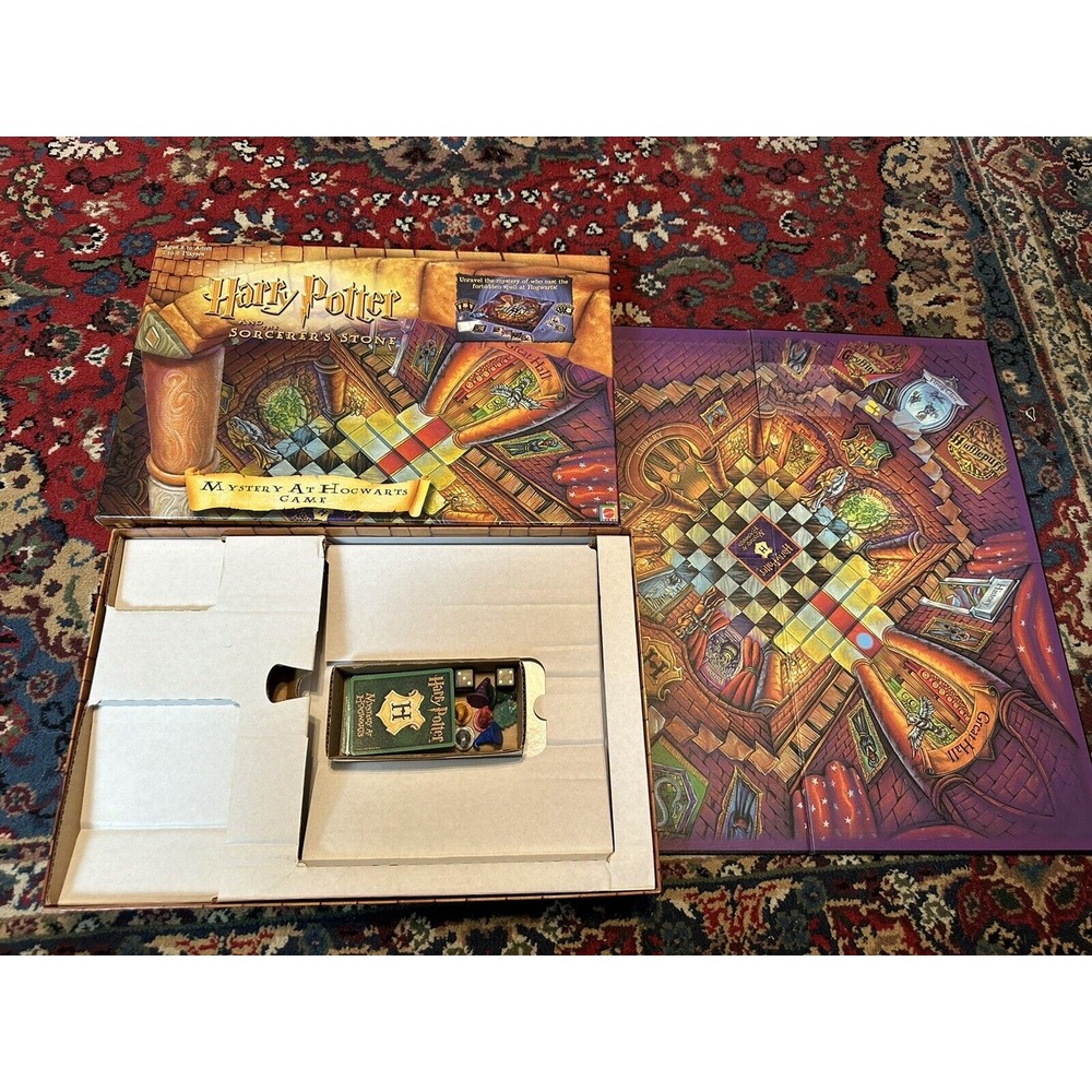 2000 Harry Potter and The Sorcerer's Stone Mystery at Hogwarts Game Complete