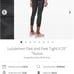 Lululemon Fast and Free Tight II HR 25 ' *Nulux Size 6