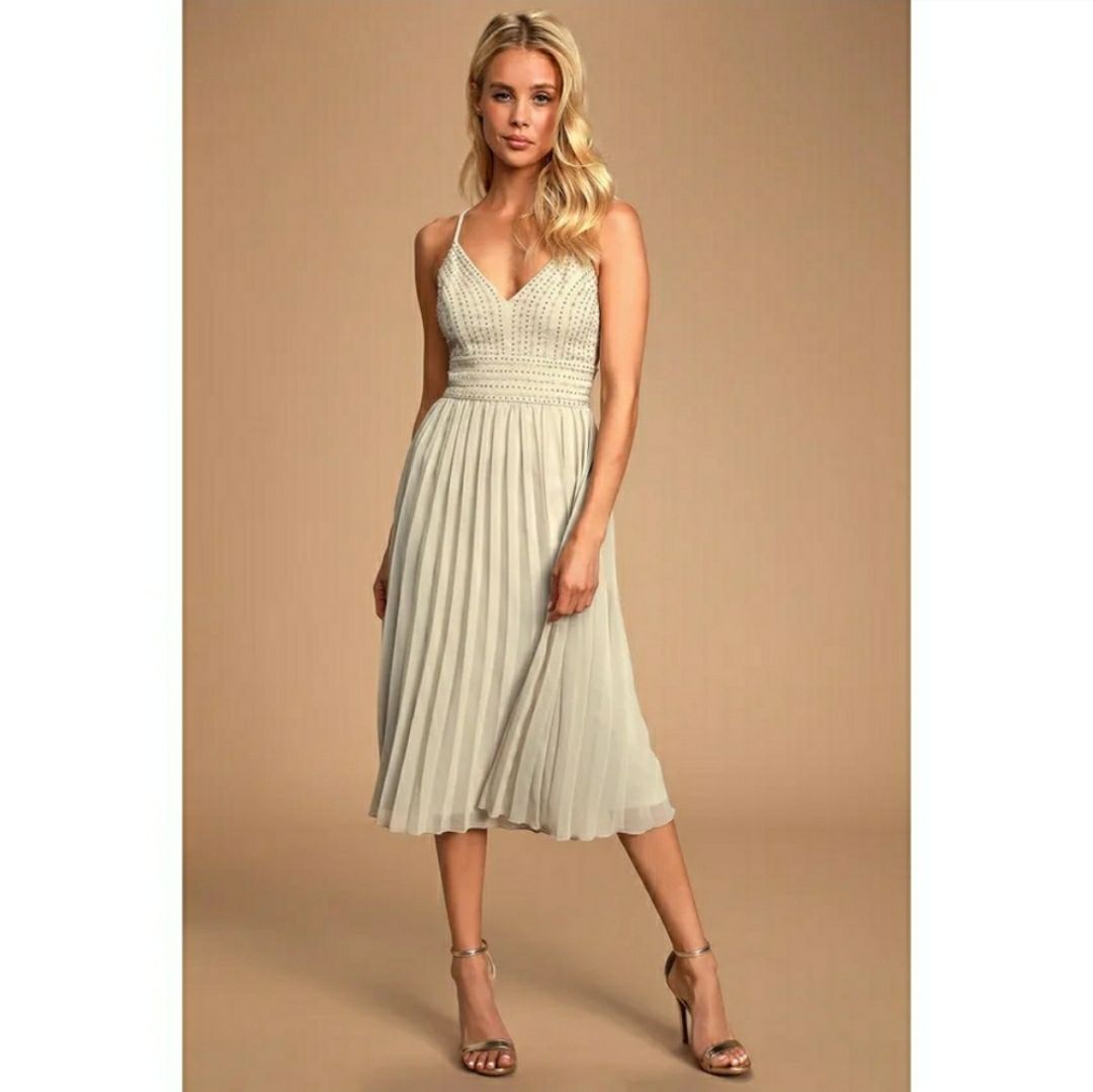 Lulus Delectable Delilah Midi Dress