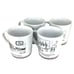 Restoration Hardware New Yorker Mugs & Plates - Set of 4