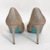 Marc Defang Gold Glitter Stiletto Heel Pumps Size 9.5
