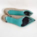 Marc Defang Gold Glitter Stiletto Heel Pumps Size 9.5