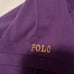 NWOT:Mens Ralph Lauren Polo Custom Fit Purple Polo Riders Large Pony 100% cotton