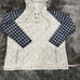 Boutique Unisex Black & Grey Buffalo Print hoodie Size 2X NWT