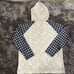 Boutique Unisex Black & Grey Buffalo Print hoodie Size 2X NWT