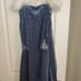 Disney Store Olaf's Frozen Adventure Elsa Costume Dress Girl’s Size 7/8 Faux Fur